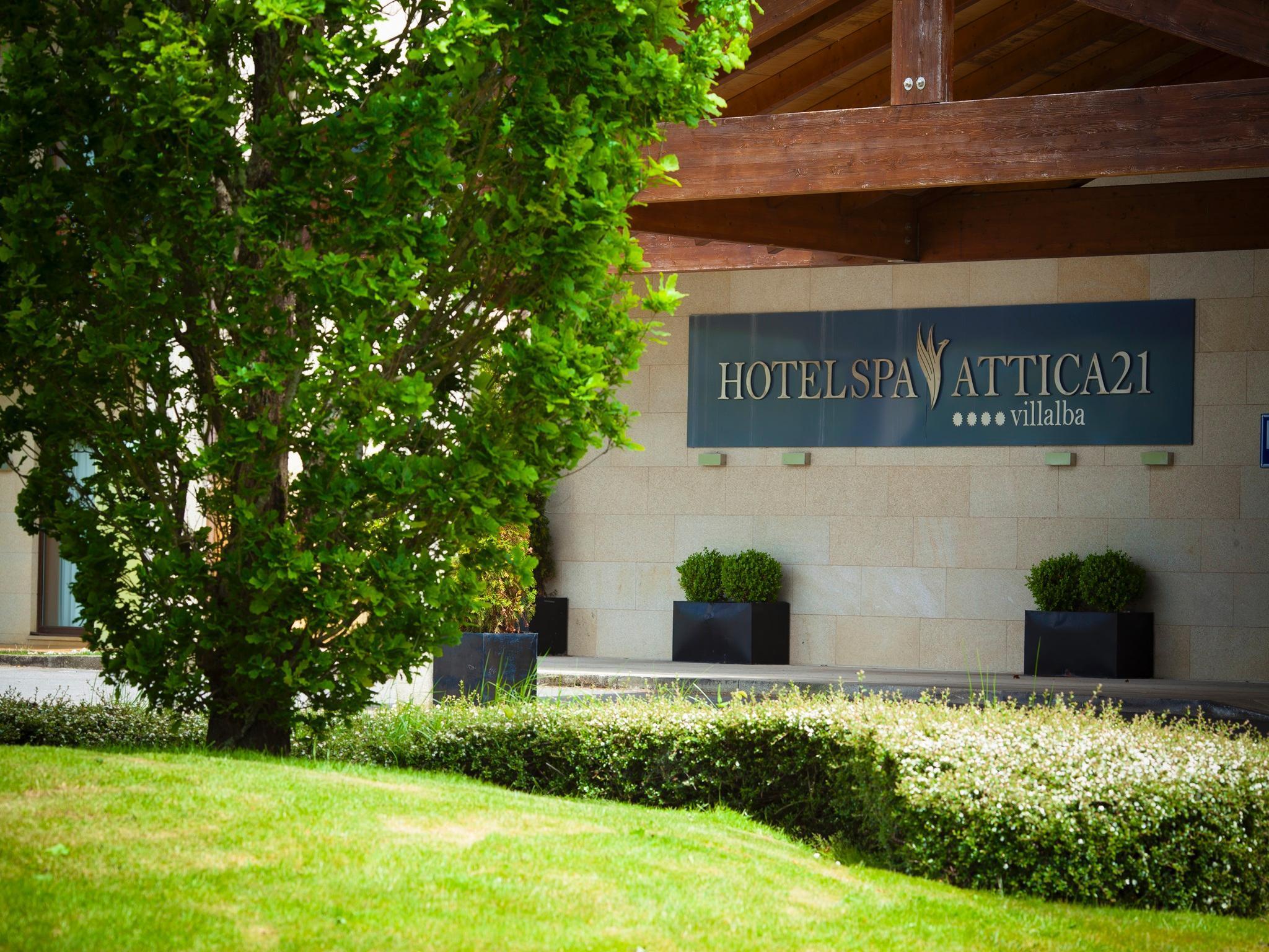 Hotel Spa Attica21 Vilalba Buitenkant foto