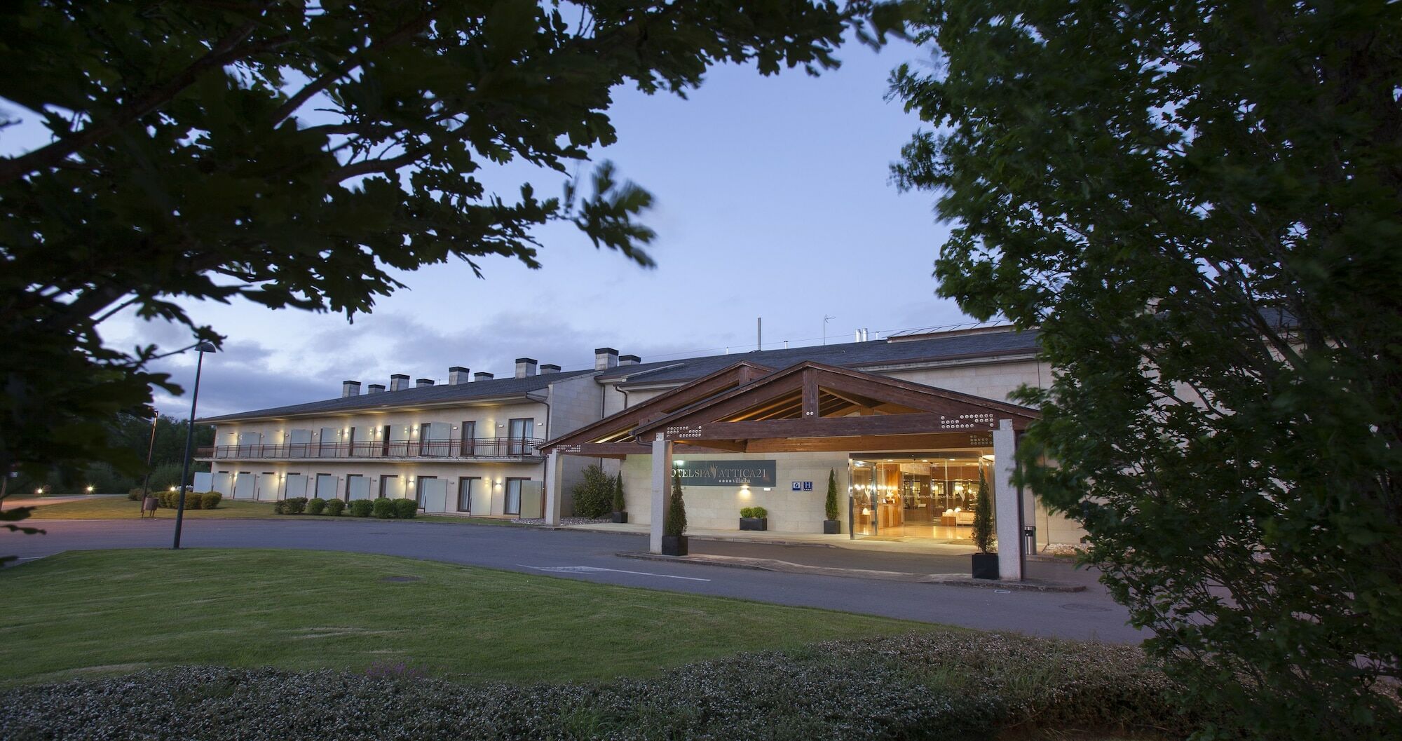 Hotel Spa Attica21 Vilalba Buitenkant foto